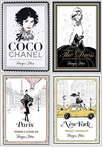 Megan Hess Collection 4 Books Set (Coco Chanel, The Dress, Paris, New York) | Amazon (US)