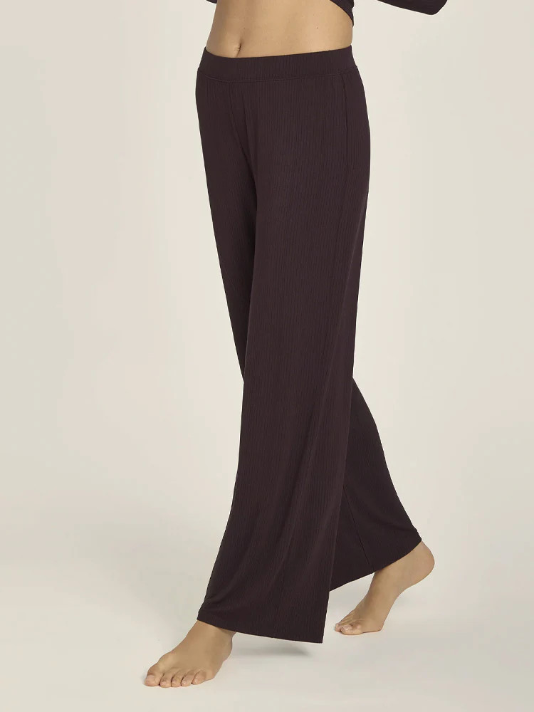 Women's Lounge Wide Leg Pants - Mott & Bow | Mott & Bow