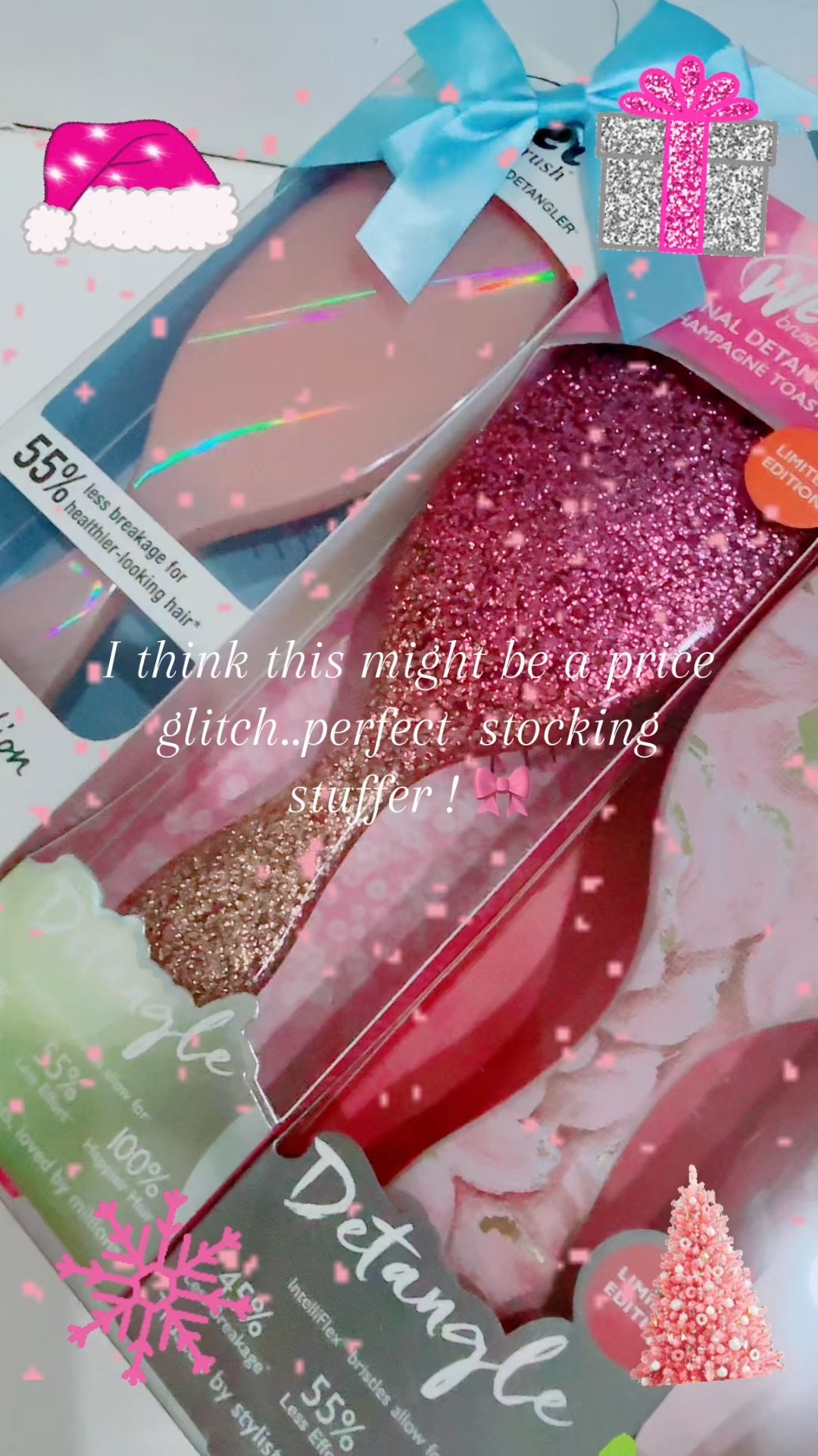 🎀✨ THE PERFECT CHRISTMAS GIFT FOR ALL THE GIRLIES! ✨🎀
Okay but… who gave Wet Brush permission to make the cutest glittery brushes EVER?! 😭💖
This gift bundle is seriously the ultimate holiday win — especially for my girlies with sensitive scalps. These brushes glide through my hair like a literal dream. Zero tugging. Zero tears. ALL sparkle. ✨✨
I’m gifting these to every girly in my life because how can you resist these COLORS?! They’re glittery, girly, festive, and honestly the kind of gift people actually use every single day.
Put this in a stocking and watch someone’s whole day light up 🎄💗
💗 Grab the bundle below before it sells out — it’s a HUGE savings and the cutest gift you’ll give this year!
🛒 Link in the yellow shopping cart!
#wetbrush #giftguide2025 #pinkchristmas #girlygifts #holidaymusthaves #ltkholiday #ltkdeal #ltkbeauty #giftideasforher #girlyfinds #sparkleseason #holidayhair #stockingstuffers #viralchristmasfinds #gingerinbloom 🌸✨

#LTKCyberWeek #LTKHoliday #LTKBeauty