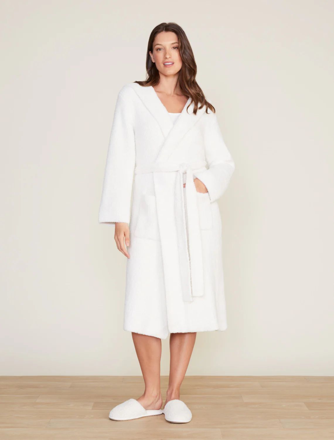 CozyChic® Ribbed Hooded Robe | Barefoot Dreams