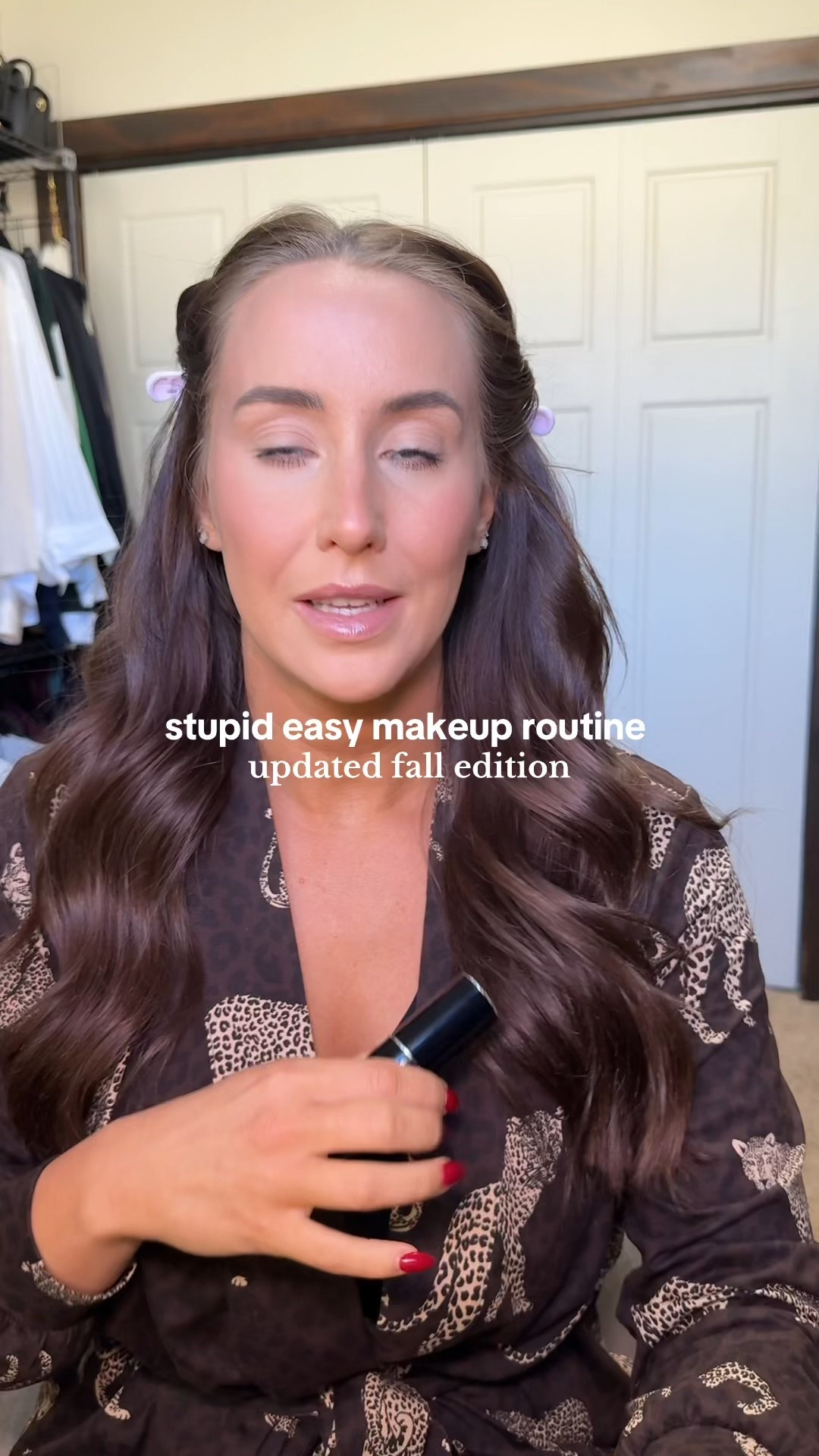 Stupid easy fall makeup routine ⬇️ 

Dior foundation: 2W
Concealer: 11
Cream bronzer: She’s Sculpted 
Blush: She’s Blushing 
Setting Powder: Rose 
Brows: Dark Brown
Mascara: Black
Lip liner: Lift
Gloss: Toast 



#LTKSeasonal #LTKBeauty #LTKFindsUnder100