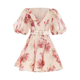 High Tide Puff Sleeve Mini | ZIMMERMANN (APAC)