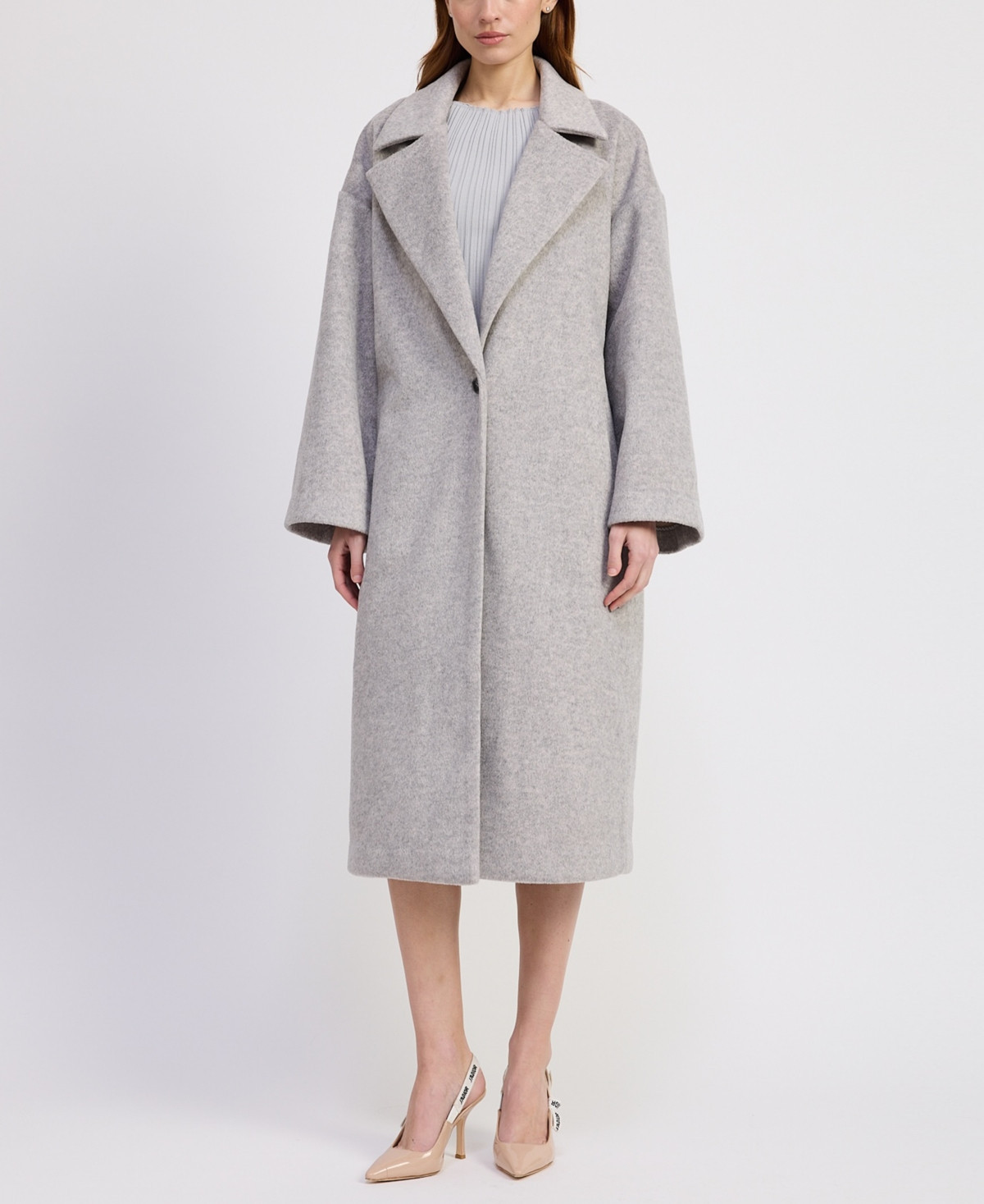 En Saison Women's Carrington Long Sleeves Jacket - Gray | Macy's