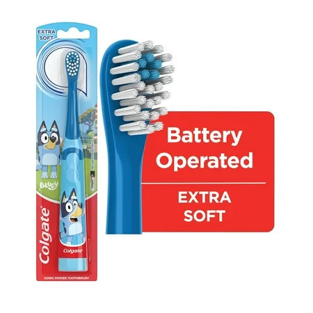 Colgate Kids Battery Toothbrush, Bluey Toothbrush, 1 Pack | Walmart (US)