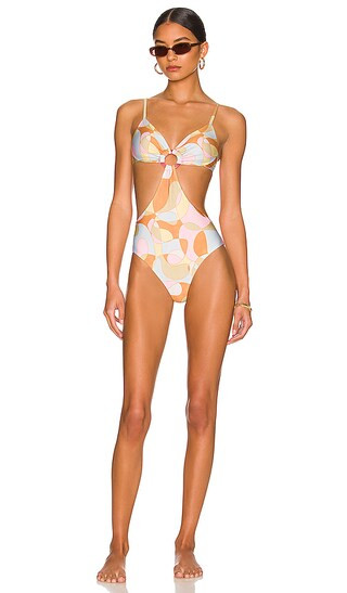 Kristen One Piece in Waikiki Wave | Revolve Clothing (Global)