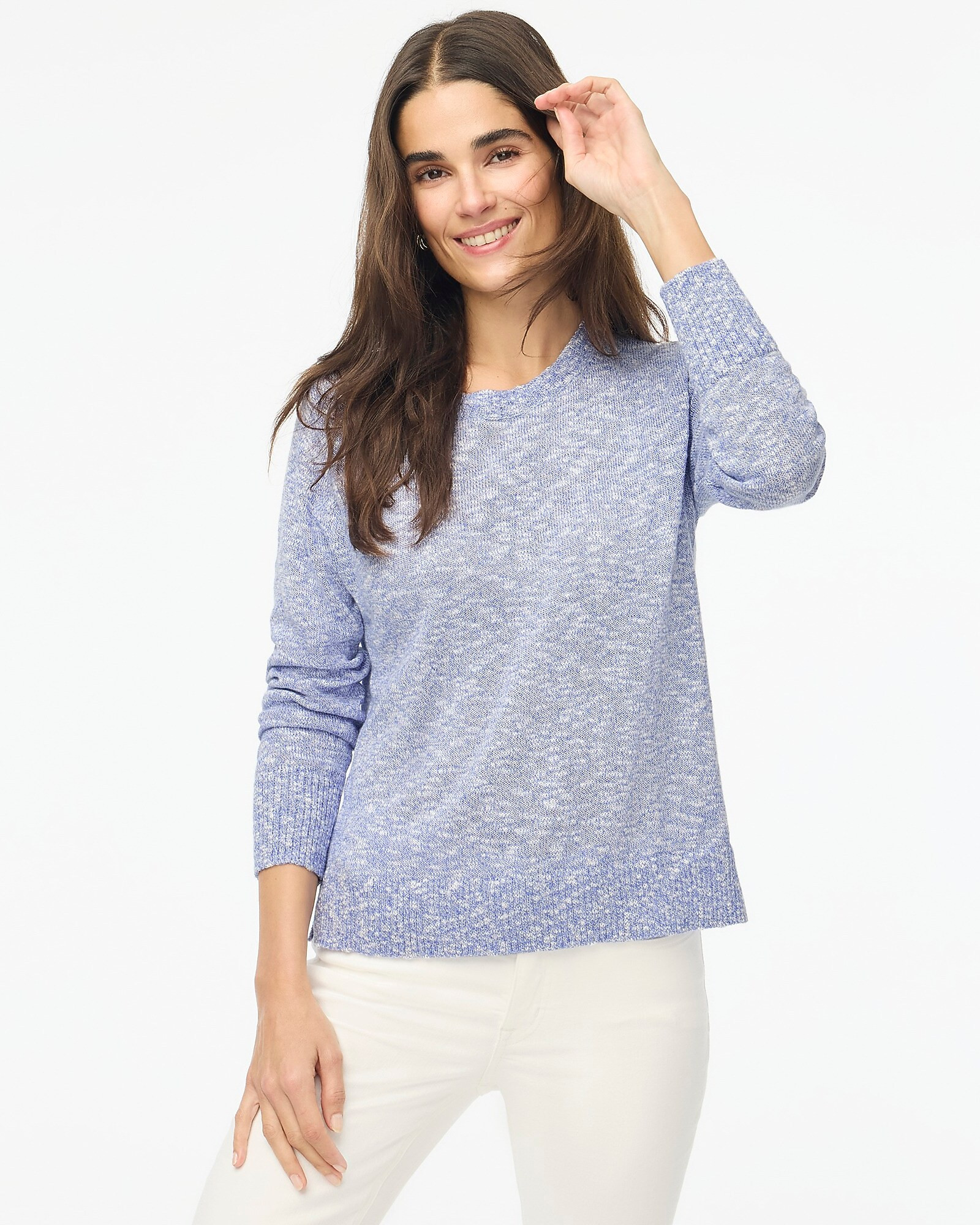 Crewneck beach sweater | J.Crew Factory