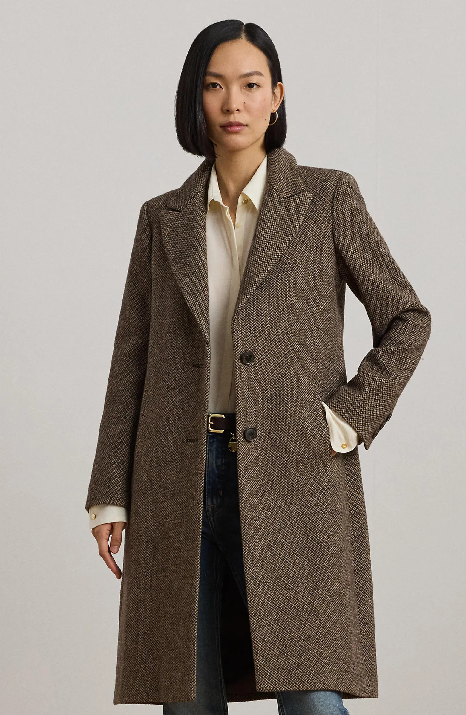 Wool Blend Tweed Coat | Nordstrom