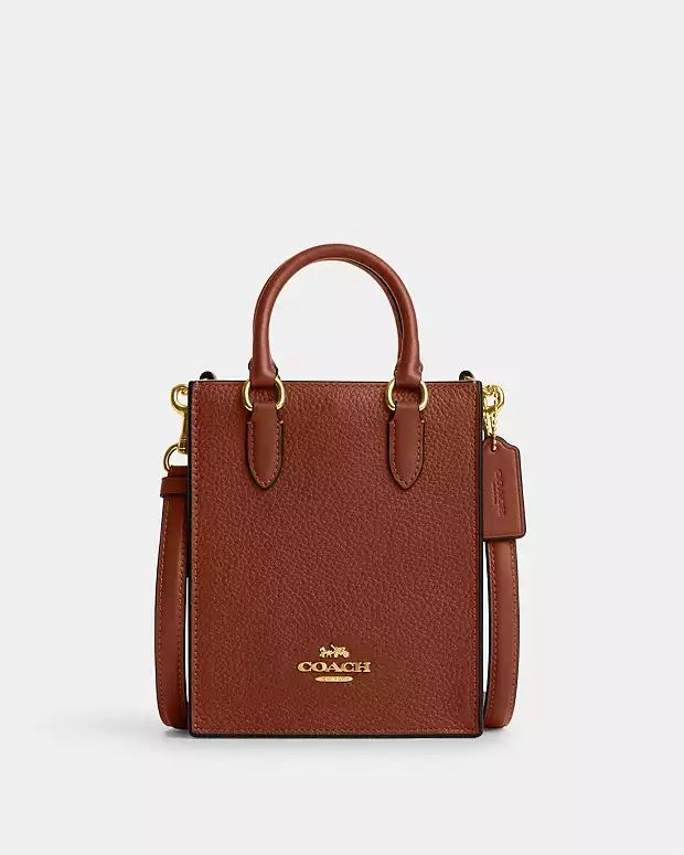 North South Mini Tote | Coach Outlet