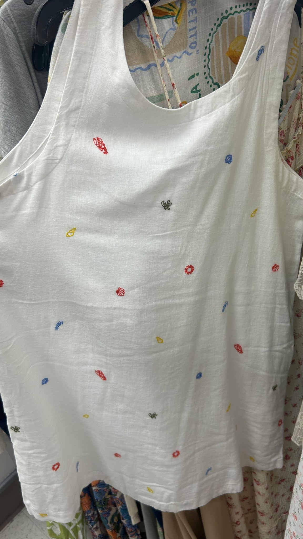 Perfect linen summer dress 🦞🤍🍉🐚🌺🦀

#LTKSeasonal #LTKTravel #LTKStyleTip