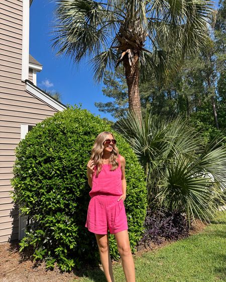 This Amazon outfit comes as a set and is very affordable. I love its quality—you can easily dress it up or down! I'm wearing a size medium.

Spring Outfit
Work Outfit
Summer Outfit
Travel Outfit
Moreewithmo

#LTKFindsUnder50 #LTKParties #LTKWorkwear