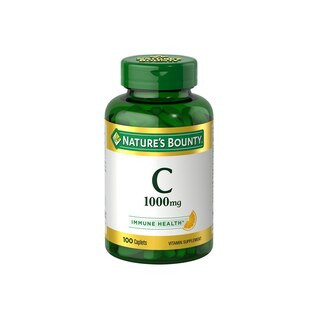 Nature's Bounty Pure Vitamin C Caplets 1000mg, 100CT | CVS