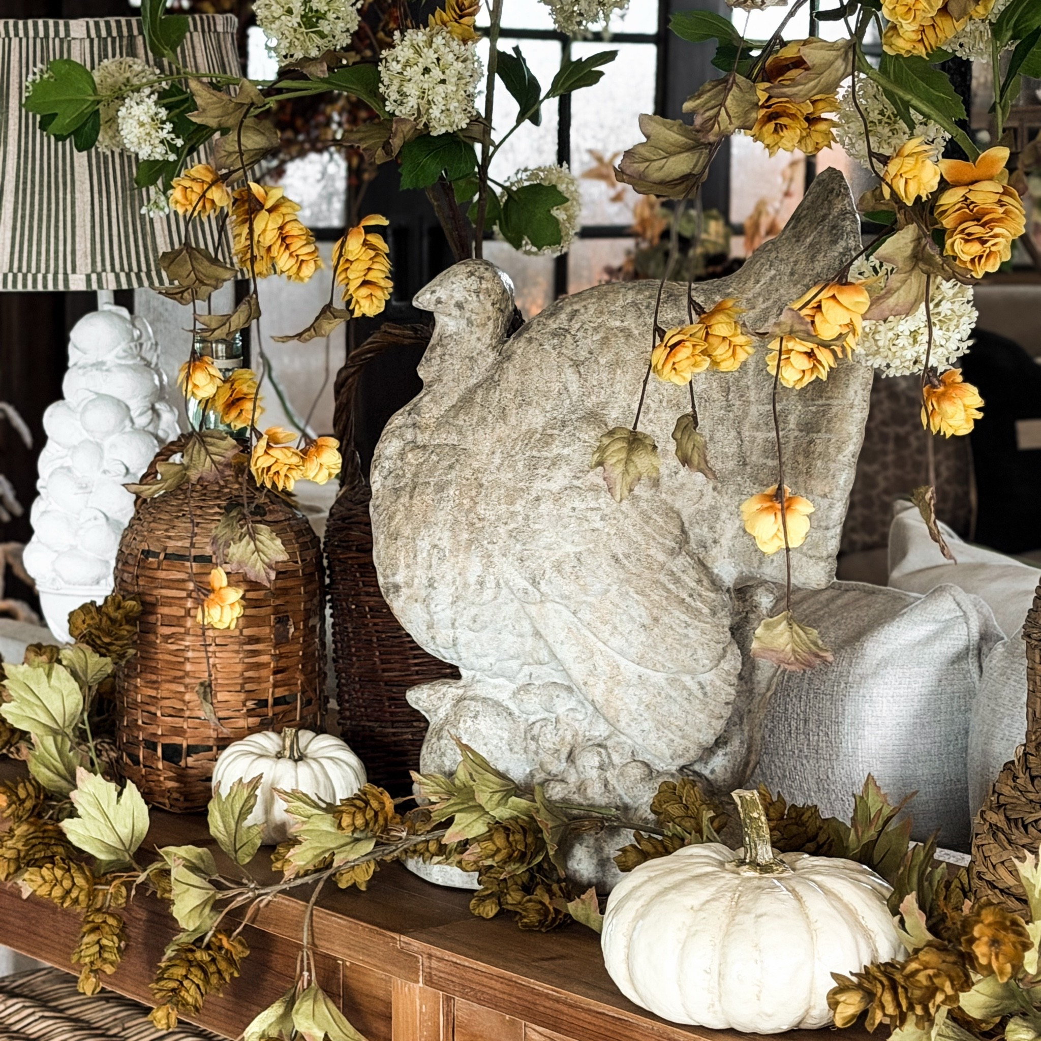 Roots & Relics 🍂

I don’t want to walk into a room and know what year it was decorated. I want new pieces sitting beside old ones, a little patina mixed with something freshly found & seasonal touches that feel like they simply wandered in with the changing weather.

That’s what I love about these fall pieces from @antiquefarmhouse — they slip right into the story already happening here.

A home with roots. A few relics. & always room for something new. 🤎

#LTKHome #LTKSeasonal