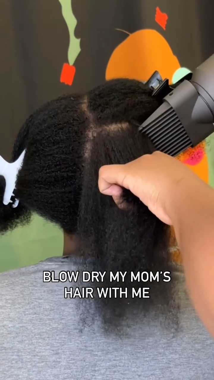 Taking care of my mom’s hair with the Supersonic @dysonhair dryer 💁🏾‍♀️ This beauty not only cuts our blow-drying time in half but also protects her hair from heat damage. 🙌🏾 The sleek design makes it easy to use, and it’s as stylish as it is functional. Perfect for prepping her hair before braiding! The link is in my Amazon storefront and LTK. Thanks for supporting my family by shopping these links! I do earn commission. 🫶🏾

#haircareessentials #dysonsupersonic #healthyhairjourney #blowdrying #motherdaughtermoments #beautytips