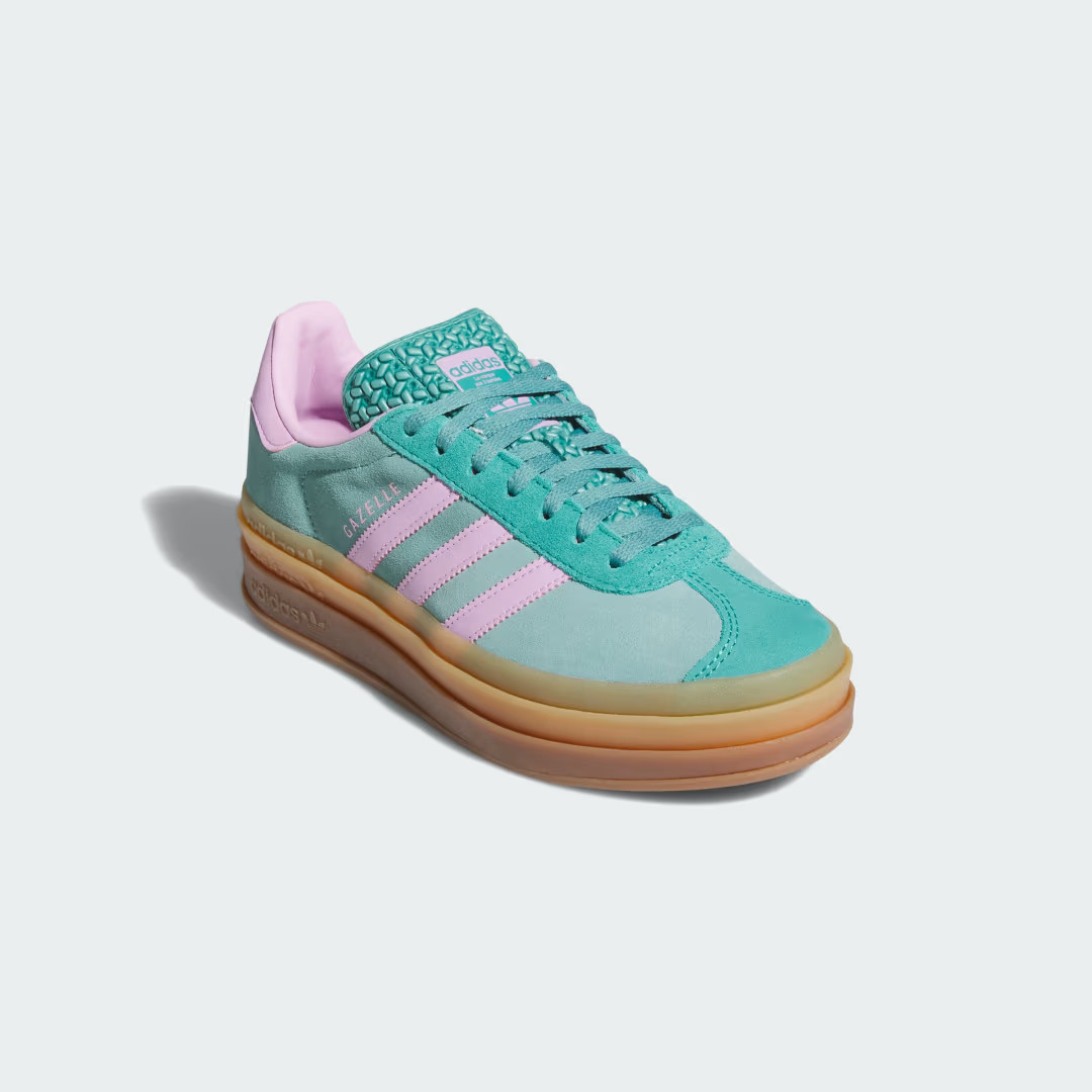 adidas Gazelle Bold Shoes Powder Teal 6.5 - Womens Originals Shoes | adidas (US)