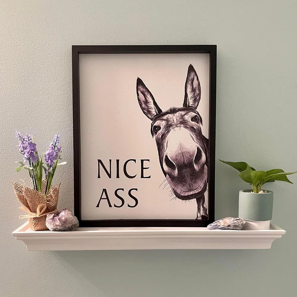 Heiple Framed Bathroom Art Bathroom Wall Decor Farmhouse Home Bathroom Decor Sets Vintage Funny W... | Wayfair North America