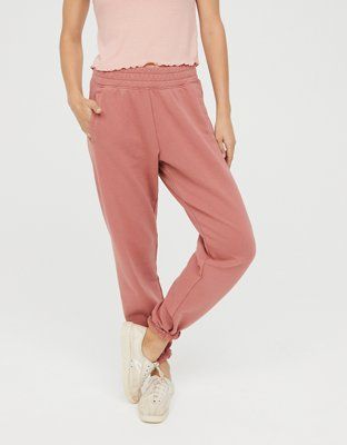 OFFLINE By Aerie Throw-Back Fleece Jogger | American Eagle Outfitters (US & CA)