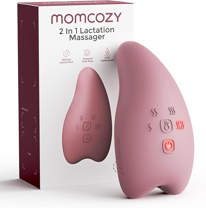 Momcozy A1Pro Lactation Massager, Deep Vibration & Rapid Heating for Clog Relief & Efficient Pump... | Amazon (US)