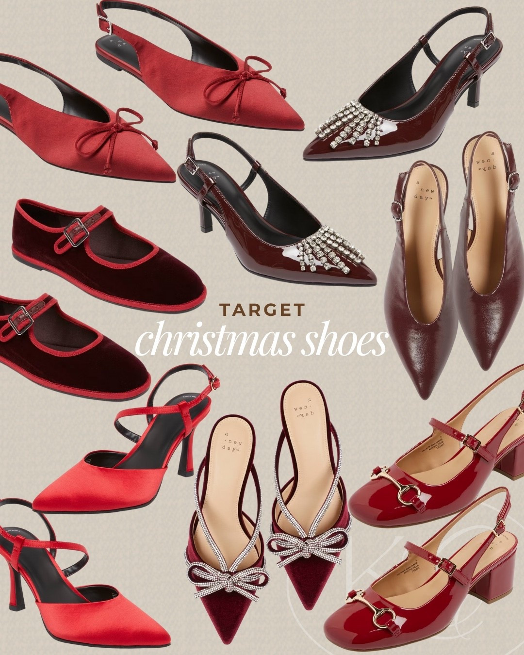 These red shoes from Target are the perfect finishing touch to a Christmas outfit  

#LTKHoliday #LTKGiftGuide #LTKSeasonal