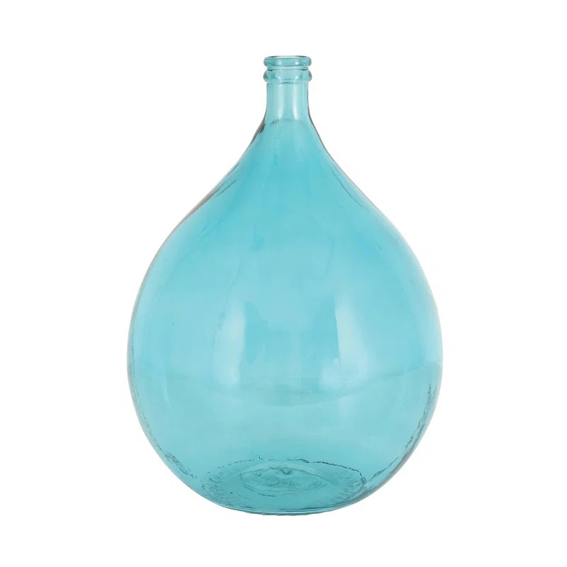 Clear Glass Decorative Floor Vase | Wayfair North America