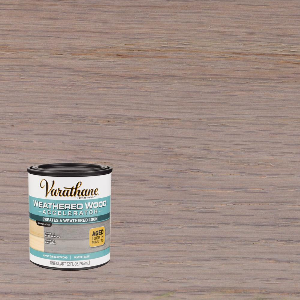 1 qt. Interior Weathered Wood Accelerator | The Home Depot