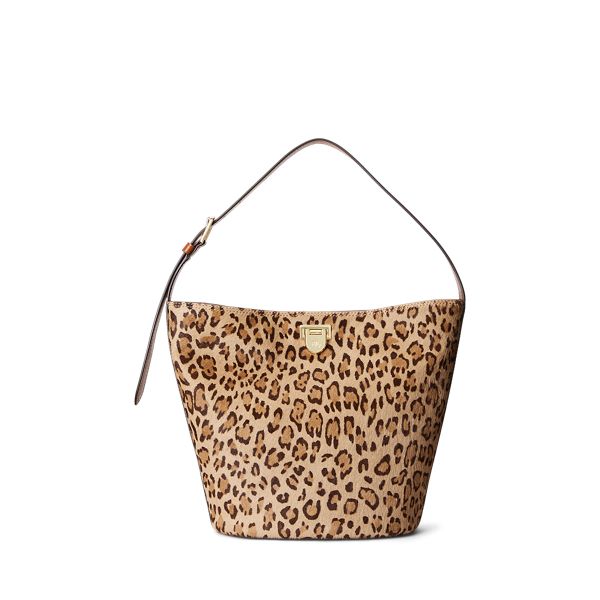 Haircalf Medium Harlow Bucket Bag | Ralph Lauren (UK)