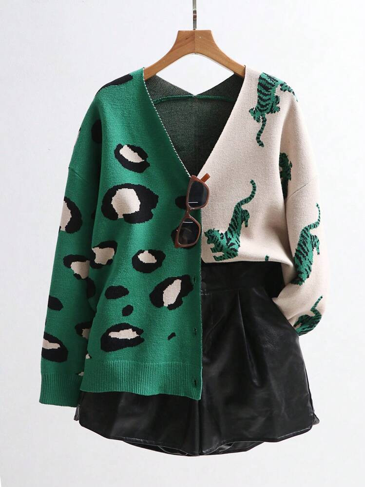 Color block Leopard | SHEIN