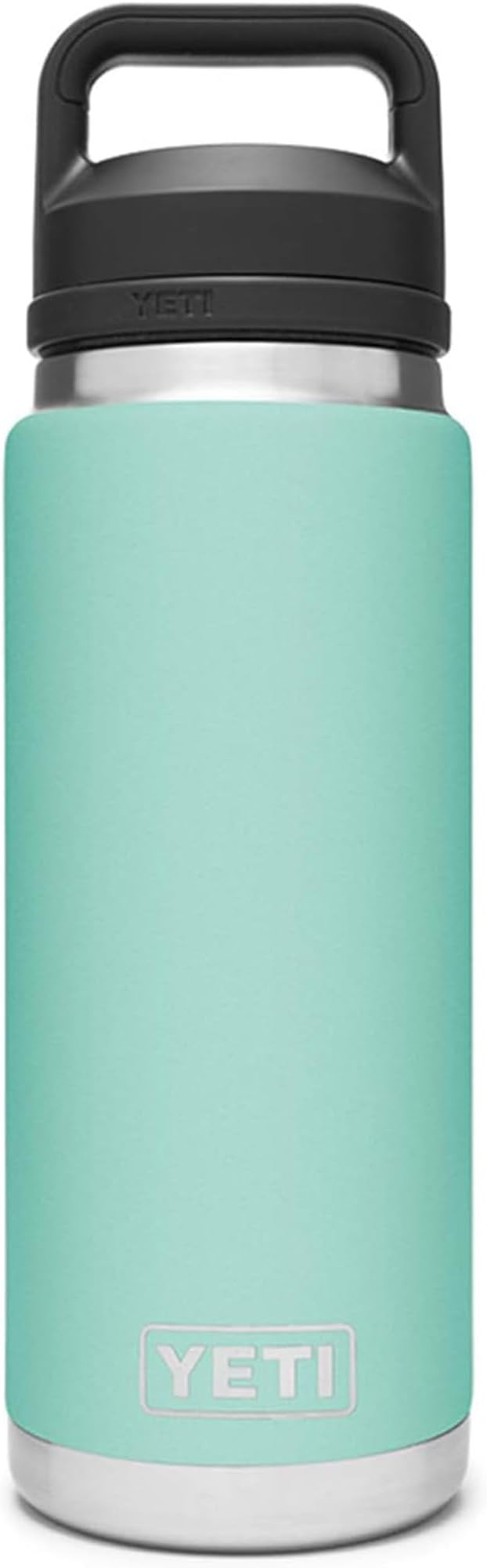 YETI Rambler 26 oz Bottle, Vacuum Insulated, Stainless Steel with Chug Cap, Seafoam | Amazon (US)