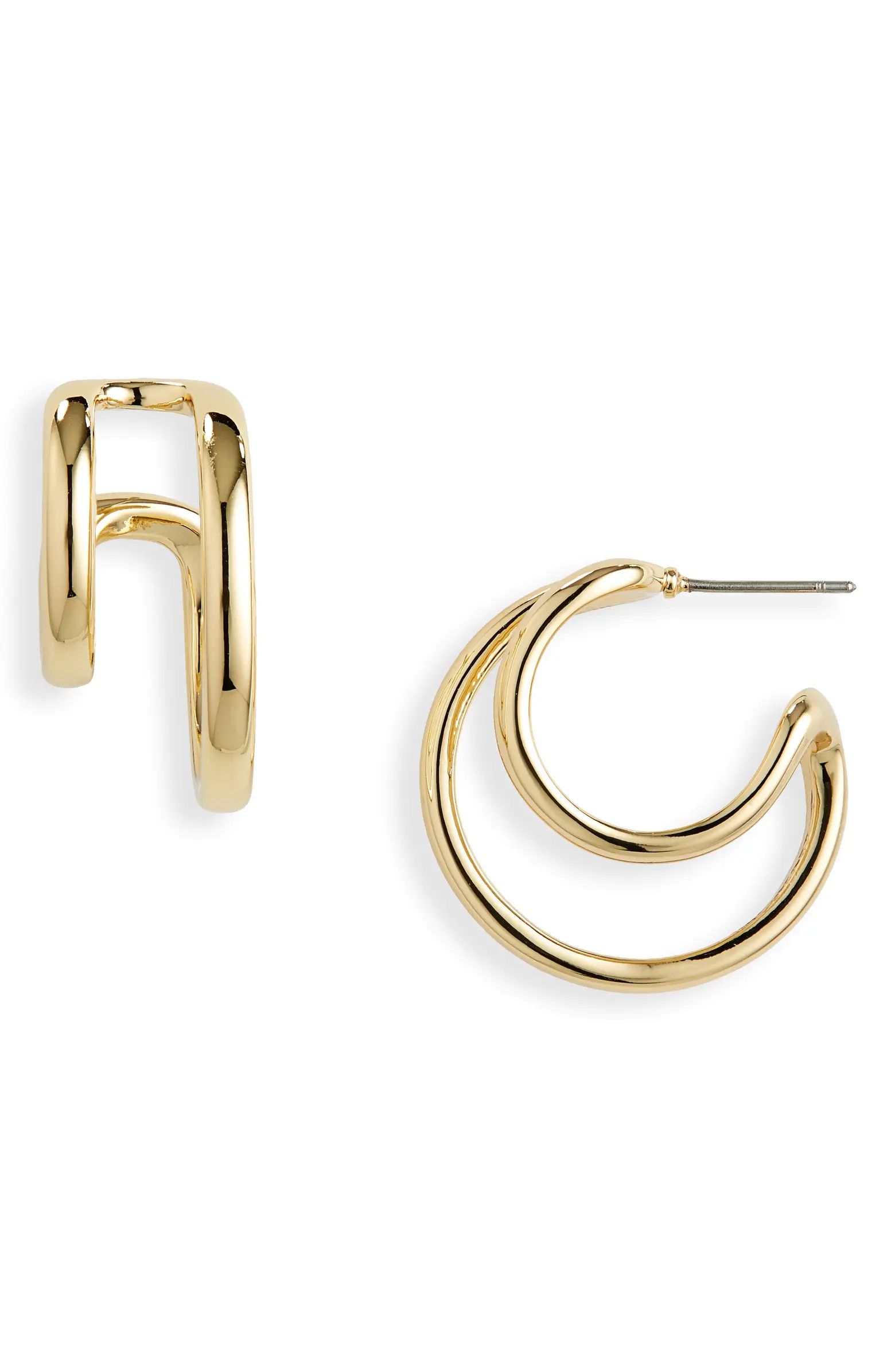 Demi Fine 23mm Double Hoop Earrings | Nordstrom