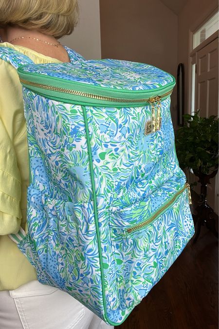Insulated backpack cooler from Lilly Pulitzer is 25% off today only May 19th! 

#LTKSeasonal #LTKFindsUnder50 #LTKSaleAlert