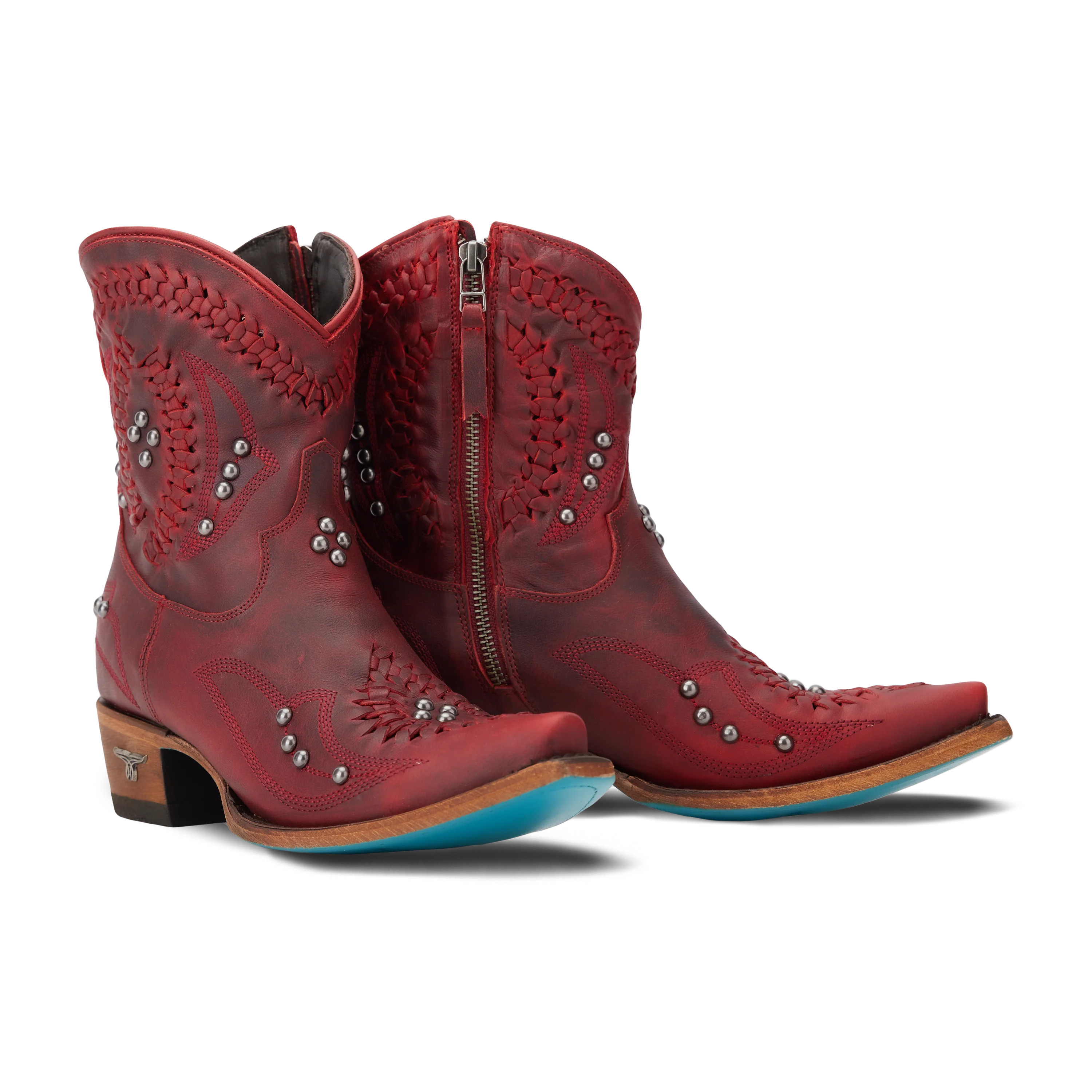 Cossette Bootie - Smoldering Ruby | Lane Boots