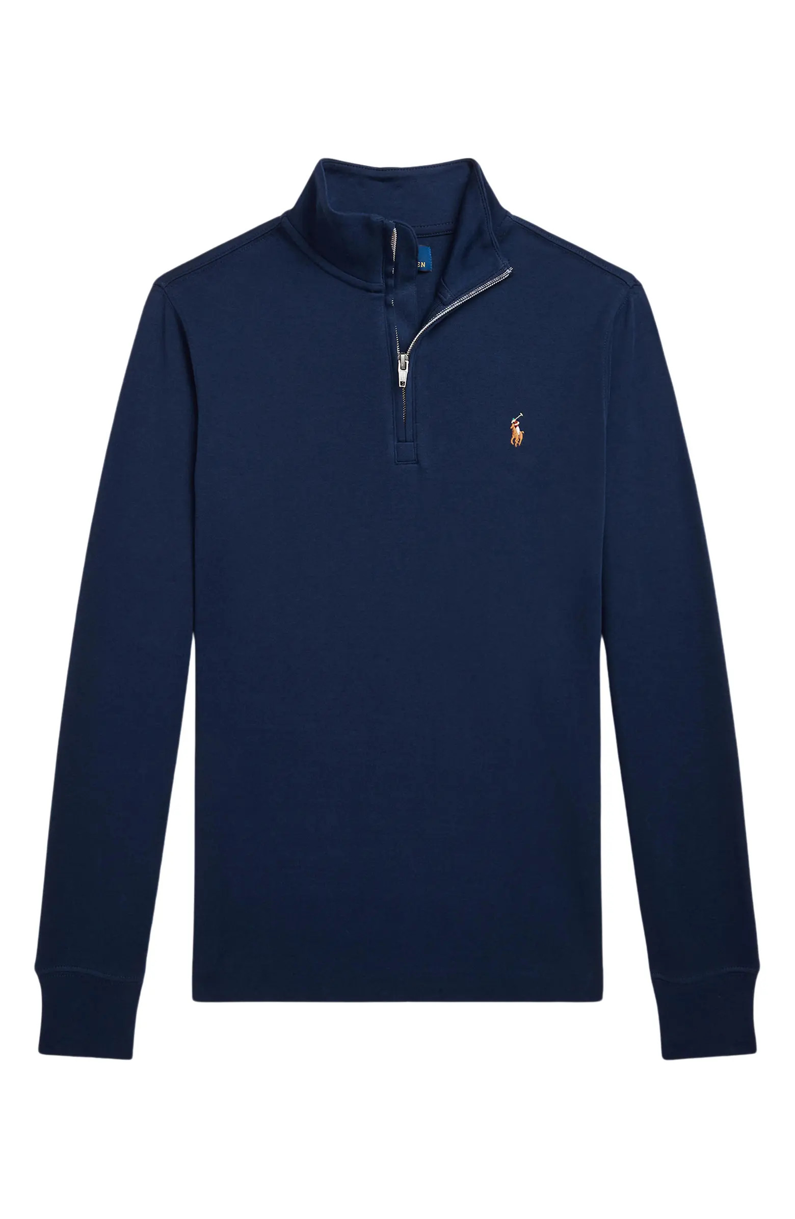 Kids' Embroidered Cotton Interlock Sweatshirt | Nordstrom