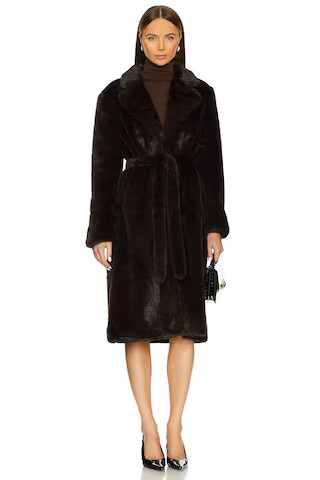 ASTR the Label Maisie Coat in Chocolate from Revolve.com | Revolve Clothing (Global)