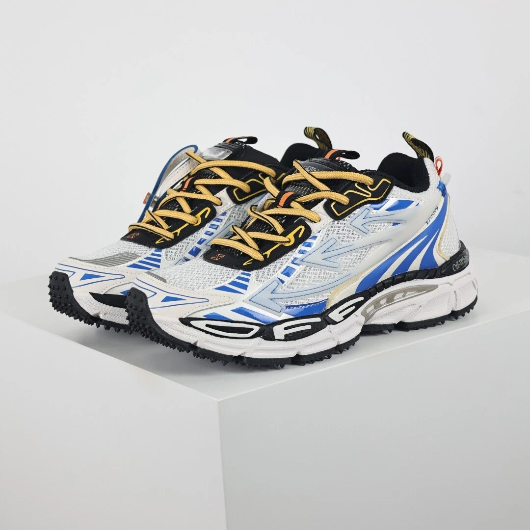 Off Arrow White Be Right Back New York Unisex Retro Running Shoes Casual Sneaker | eBay US