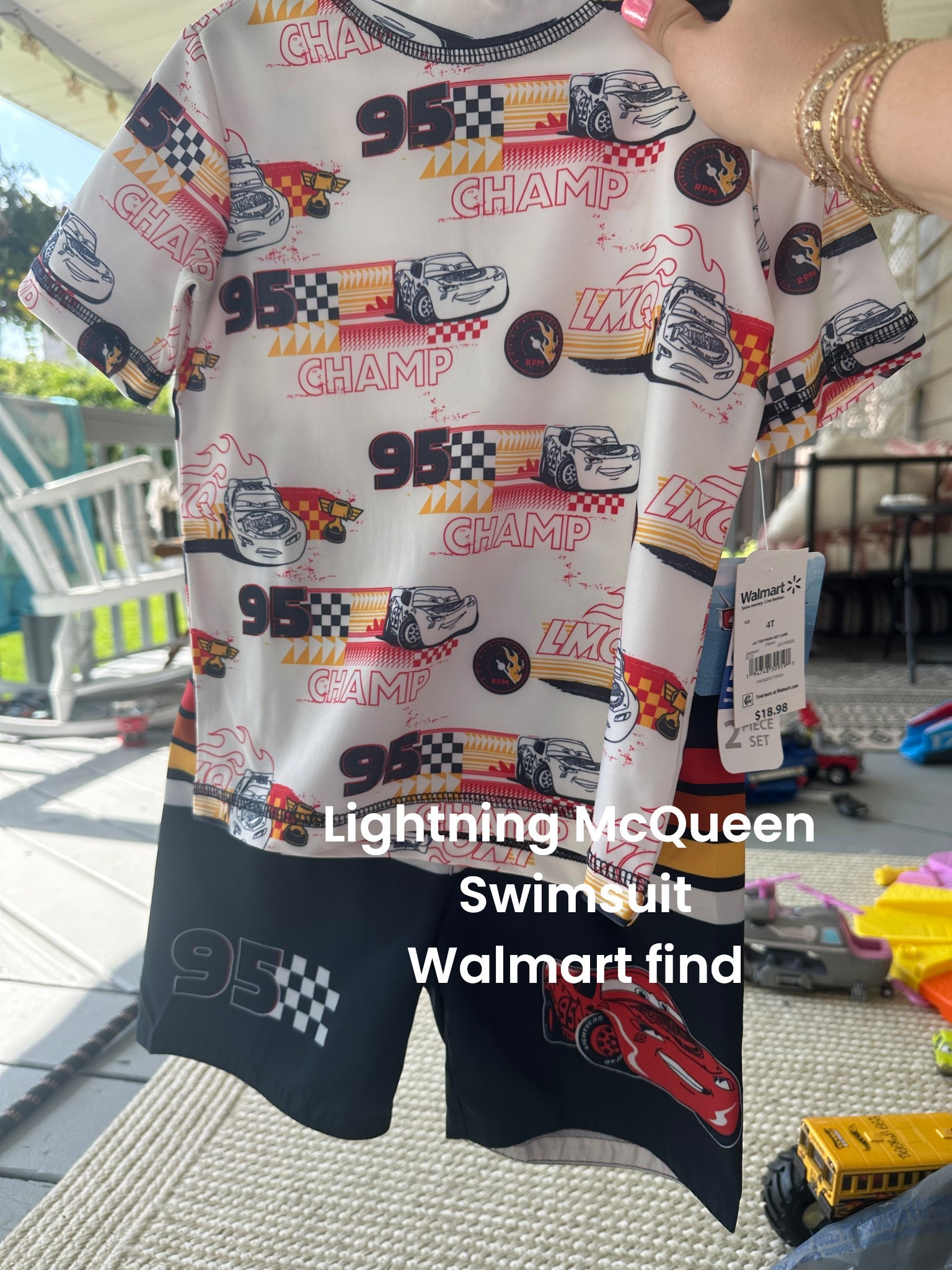 Lightning McQueen Disney cars toddler swim from Walmart! 

#LTKFindsUnder50 #LTKSummerEdit #LTKKids