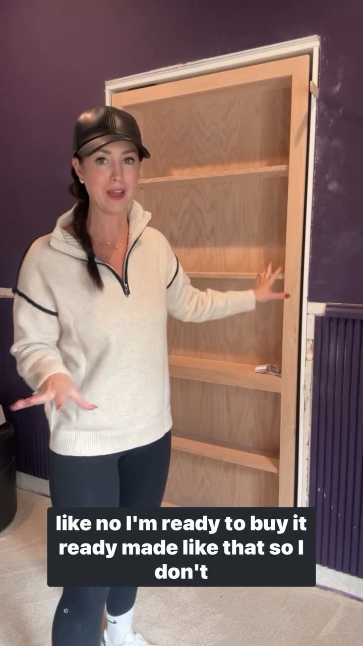 Here’s the hidden bookshelf door I went with for our son’s room! Fairly easy DIY project and very cool result. I’ll still need to do all the finishing work!

#LTKHome #LTKStyleTip