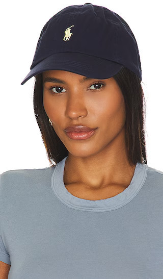 Polo Ralph Lauren Chino Cap in Relay Blue in Blue. | Revolve Clothing (Global)