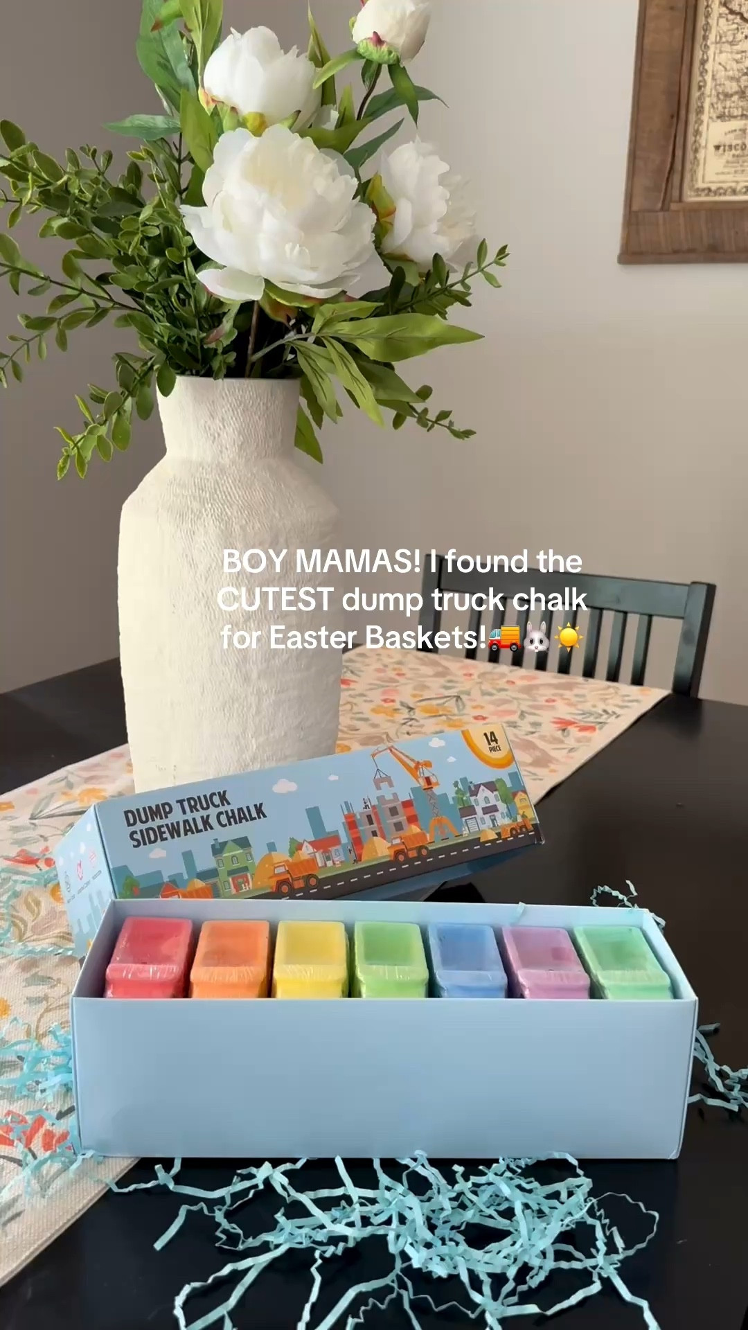 The cutest TRUCK sidewalk chalk for Easter Baskets!☀️🚚👏🏼🐰

#LTKSpringSale #LTKKids #LTKmomlife