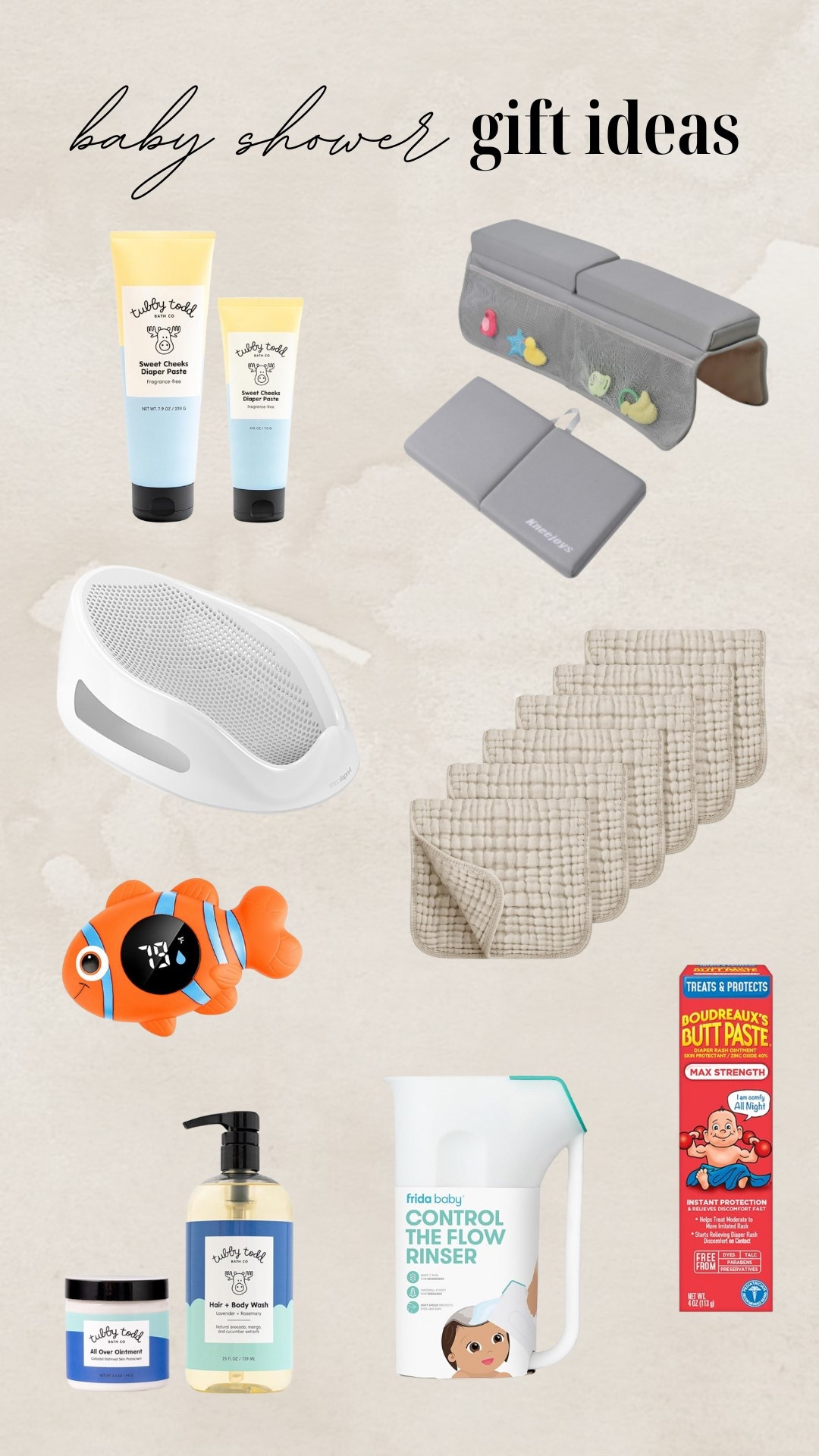 Baby Shower Gift Ideas // Baby Bath Must Haves // Amazon Baby // Frida Baby // Tubby Todd

#LTKBaby