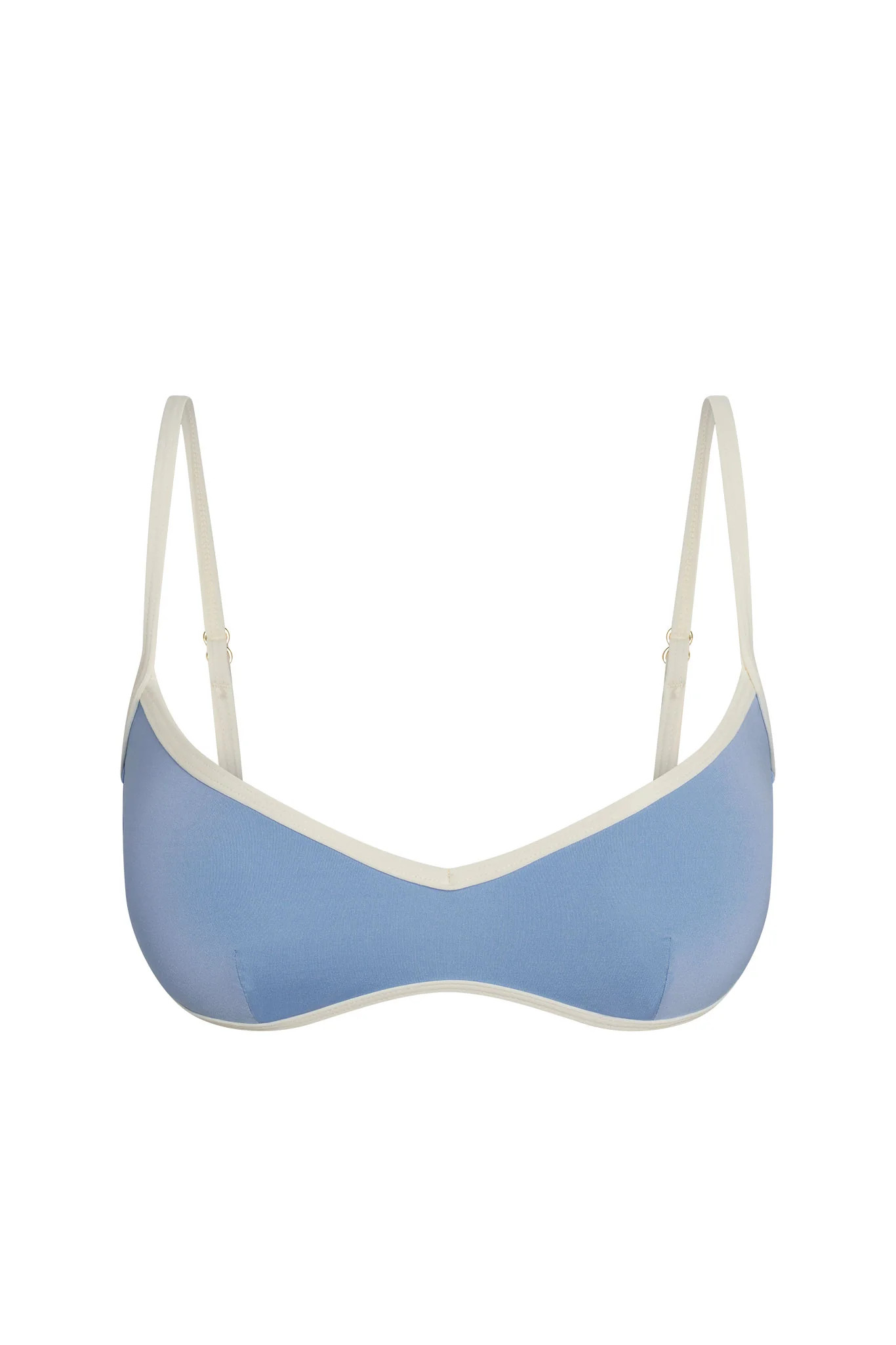 Ravello Top - Azure/Ivory | Monday Swimwear