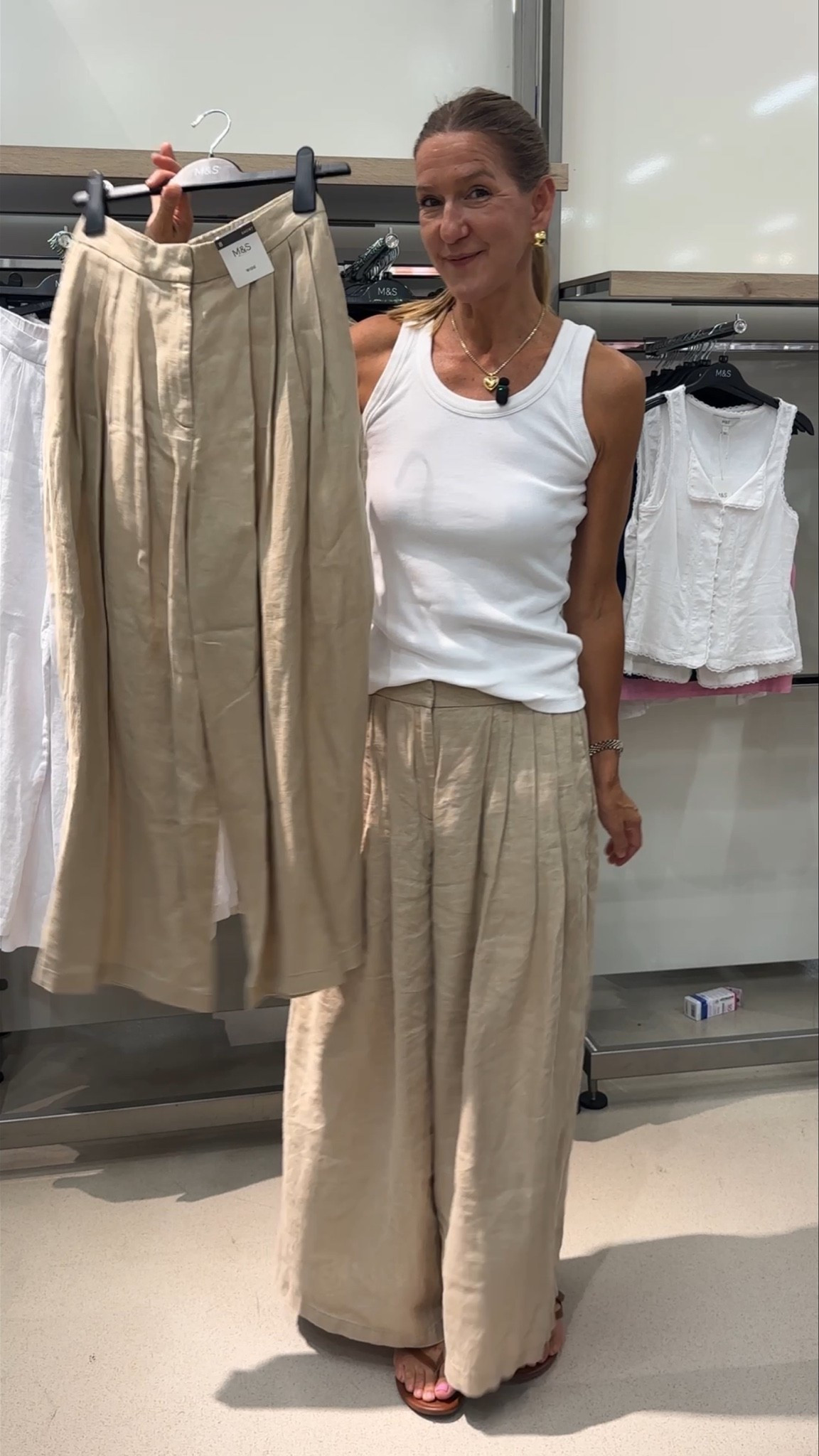 My favourite linen Trousers from M&S🤎

#LTKsummer #LTKuk #LTKstyletip