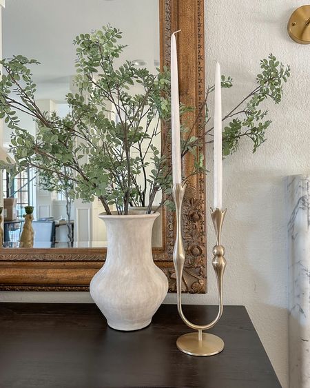 Obsessed with this new candleholder! This is the large size.

console styling, Anthropologie, Pottery Barn, vases stems, living room decor 

#LTKstyletip #LTKfindsunder50 #LTKhome