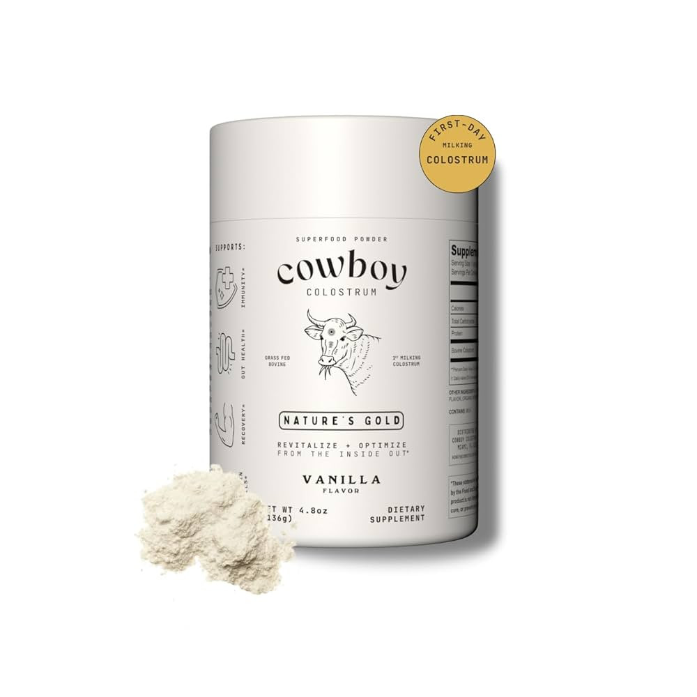 Powder - Bovine Colostrum Powder for Women & Men - First Day Milking Whole Colostrum - Grass Fed ... | Amazon (US)