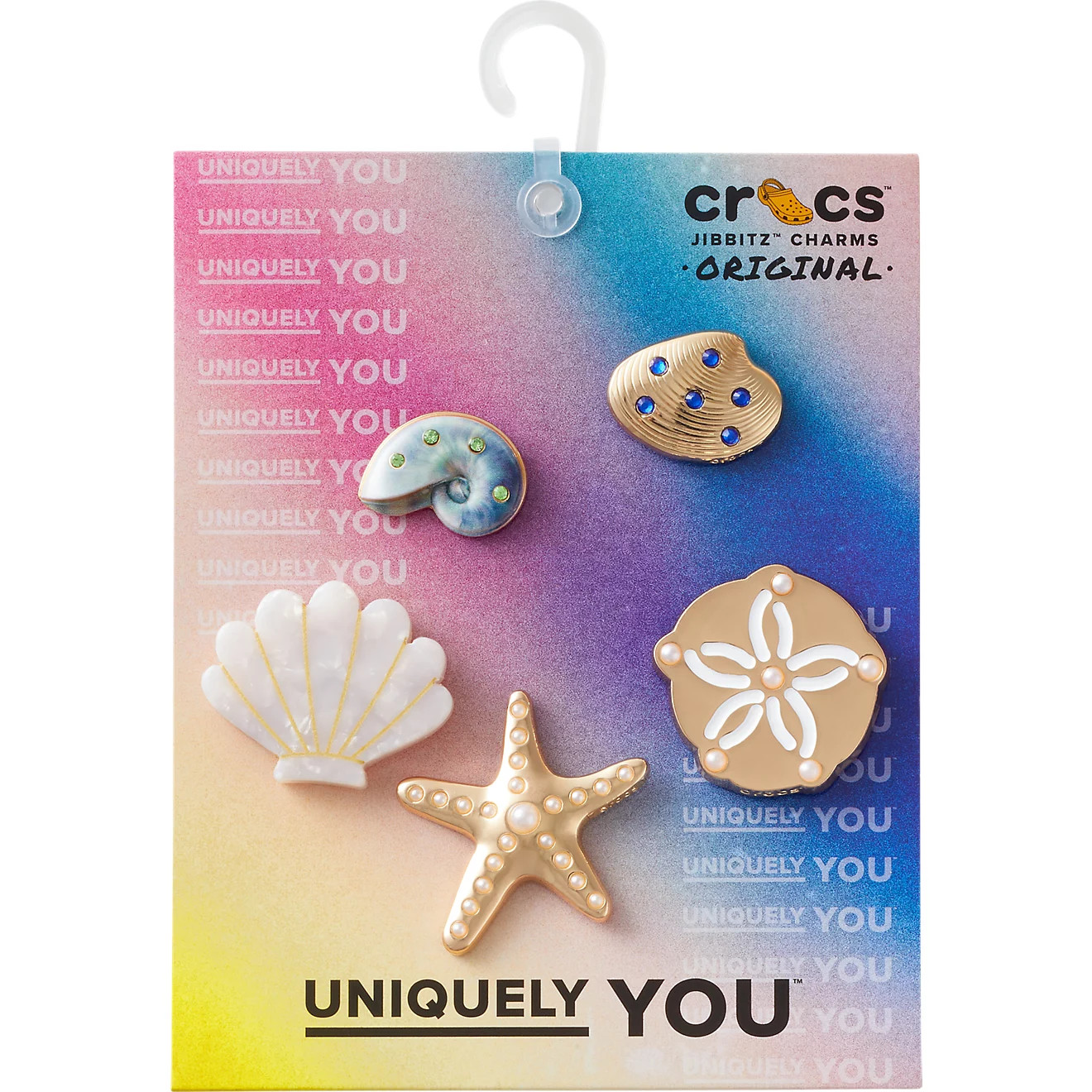 Crocs Jibbitz Gold Seashell | Academy Sports + Outdoors