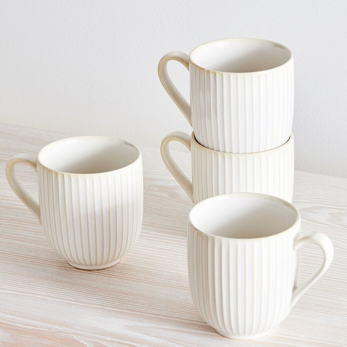 Textured Stoneware Mug Sets | West Elm (US)