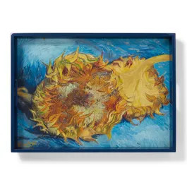 Van Gogh Sunflowers Lacquer Tray | The MET