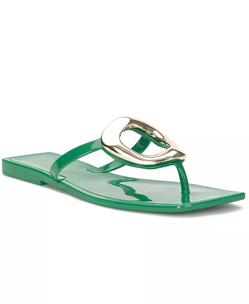I.N.C. International Concepts Women's Yorlin Jelly Flat Sandals, Macy's Exclusive - Macy's | Macy's