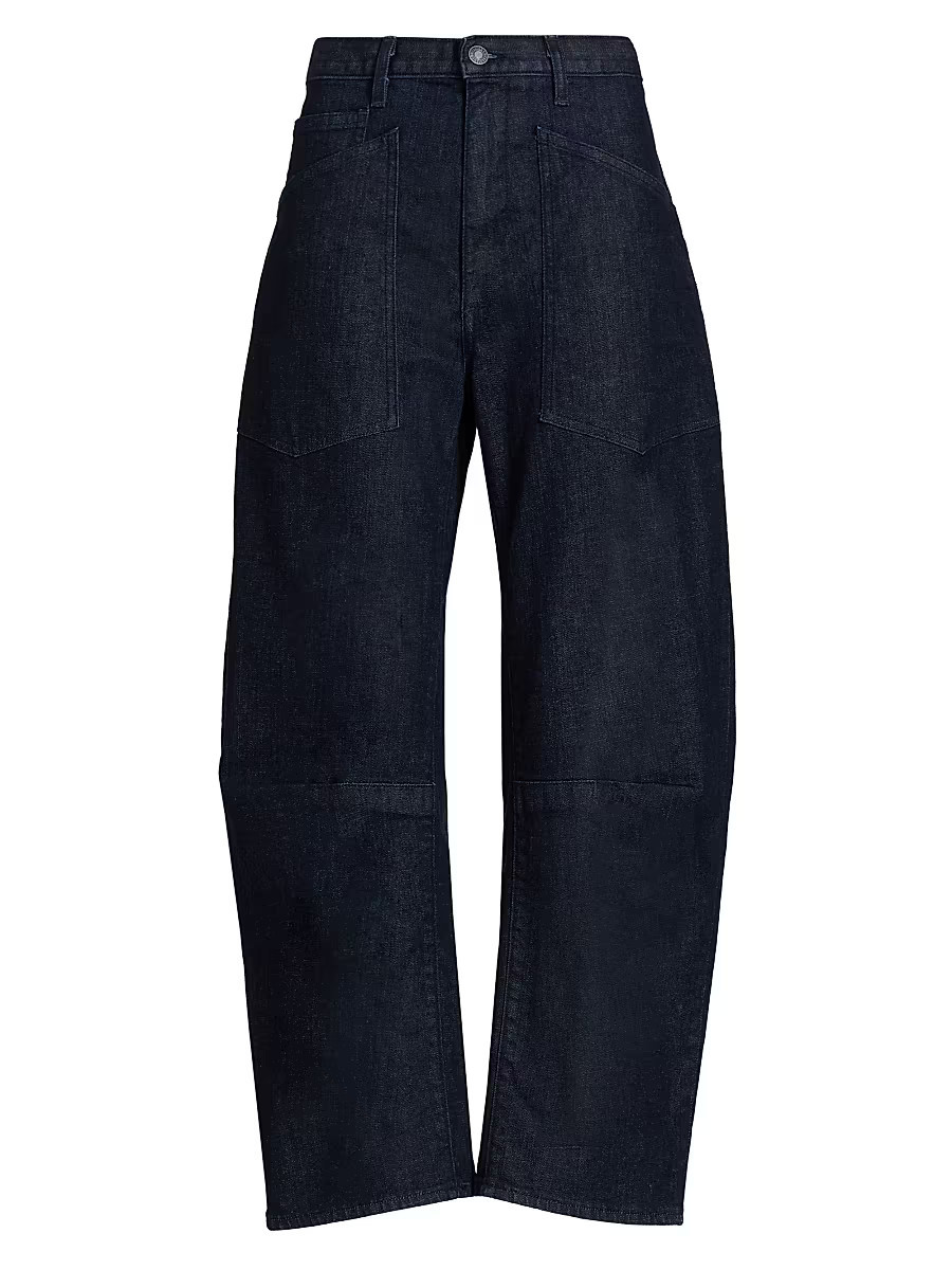 Women's Shon Barrel Jeans - Indigo Rinse - Size 25 | Saks Fifth Avenue