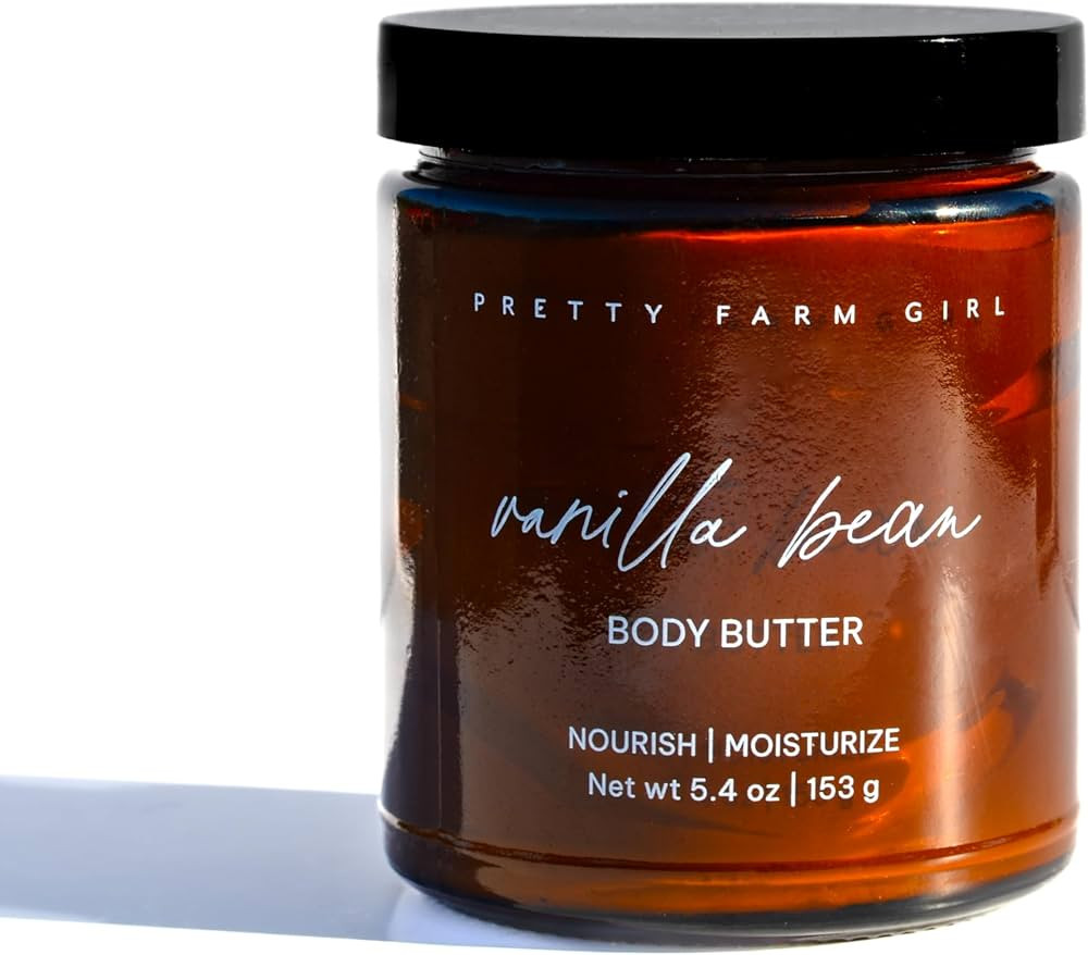 Pretty farm girl Vanilla Bean + Tallow Body Butter - Nourish, Sooth, and Moisturize - Vanilla Sce... | Amazon (US)