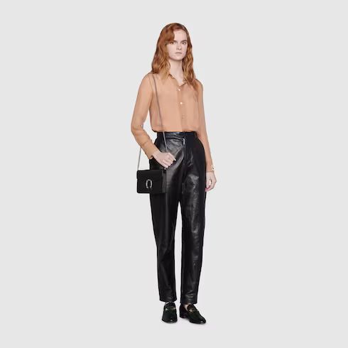 Dionysus leather mini chain bag | Gucci (US)