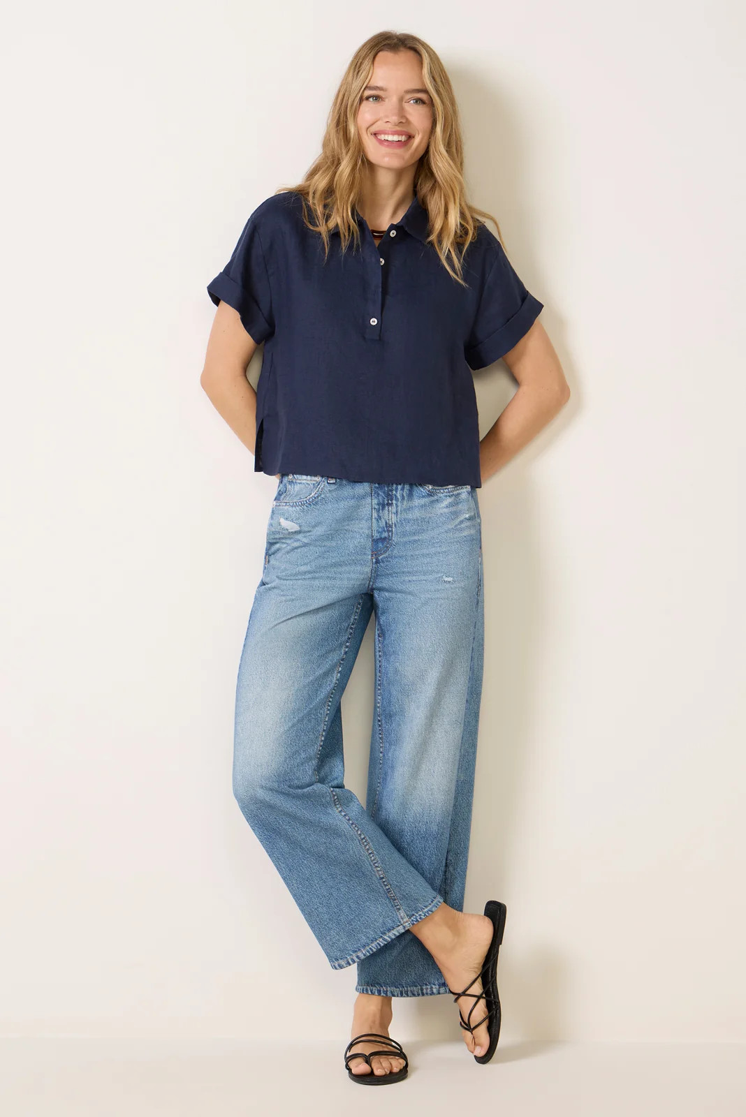 Miramar Ankle Pull On Wide Leg | Evereve